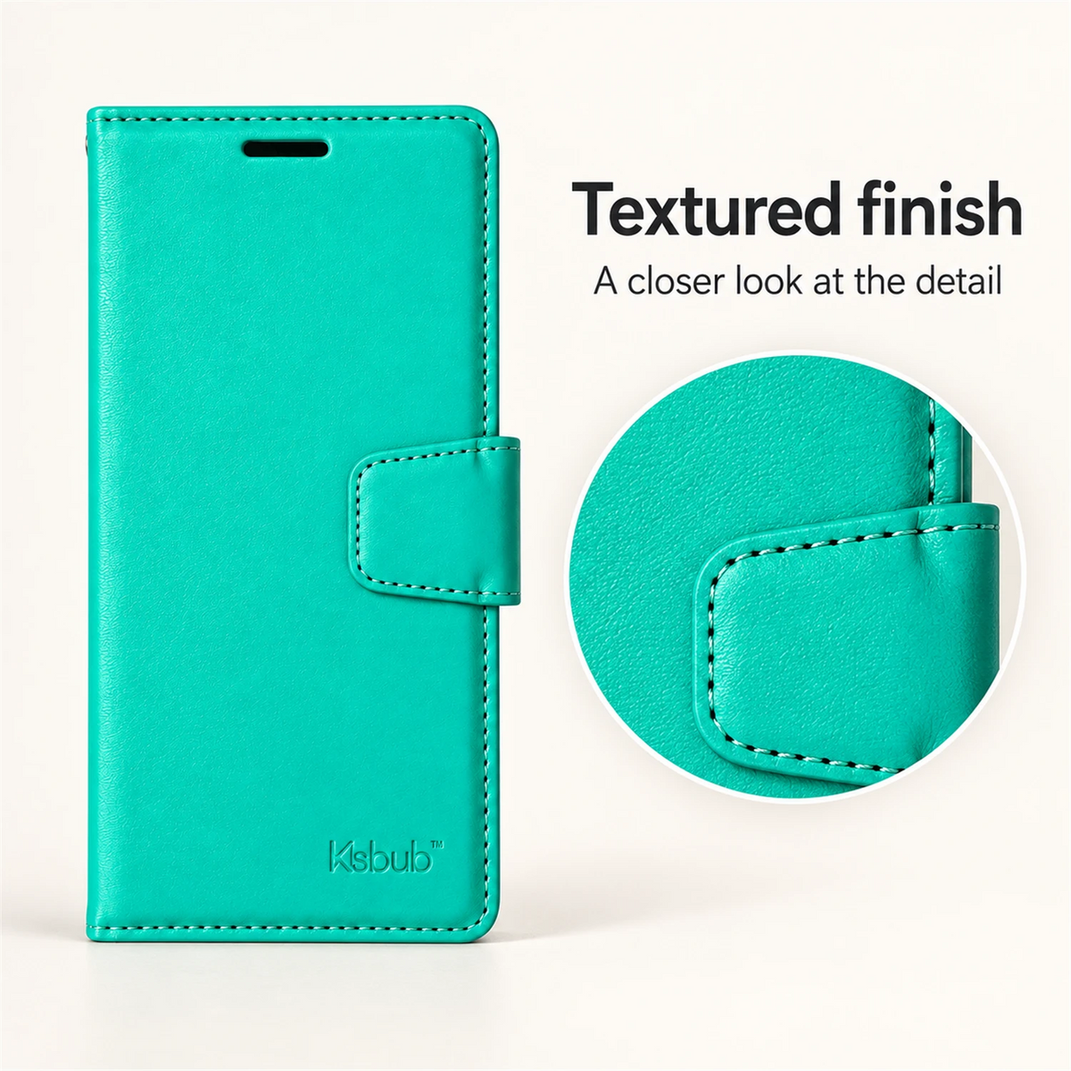 Nebula iP17 Promax/18 Promax Flip Leather Wallet Case Mint