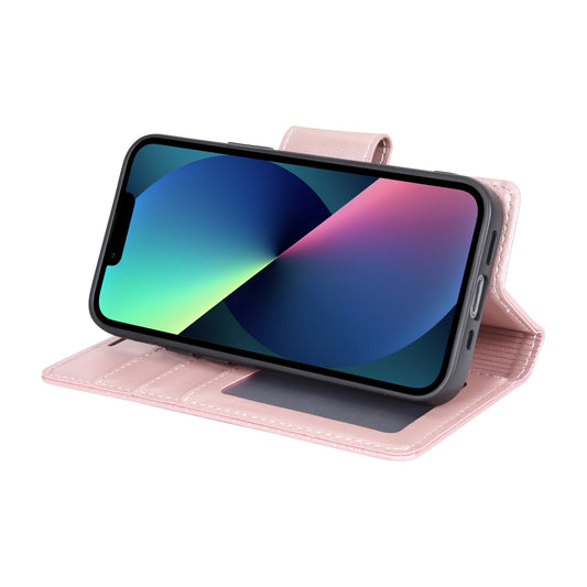 Google Pixel6A 5G Hanman Flip Wallet Case Rose Gold
