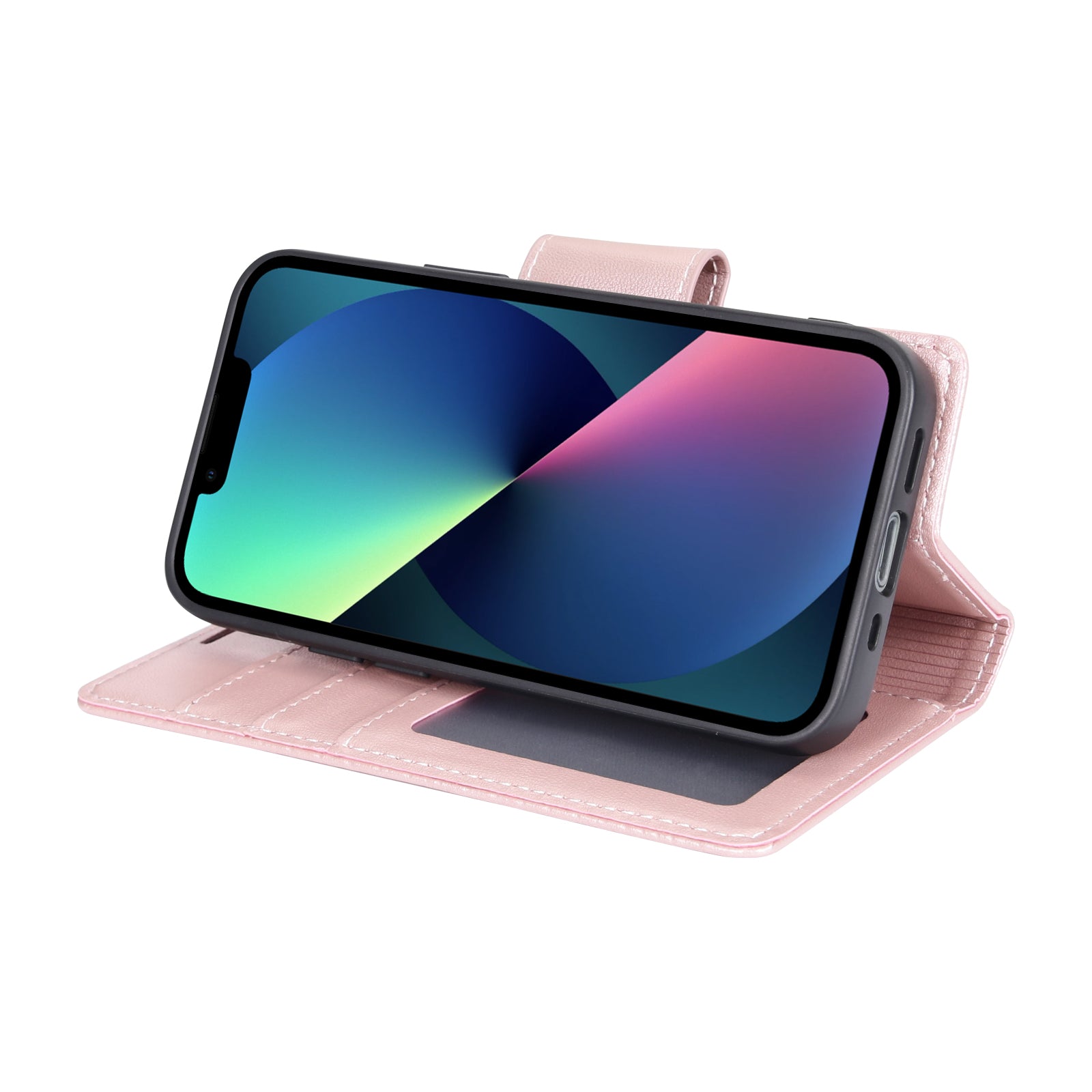 Google Pixel7 Pro 5G Hanman Flip Wallet Case Rose Gold