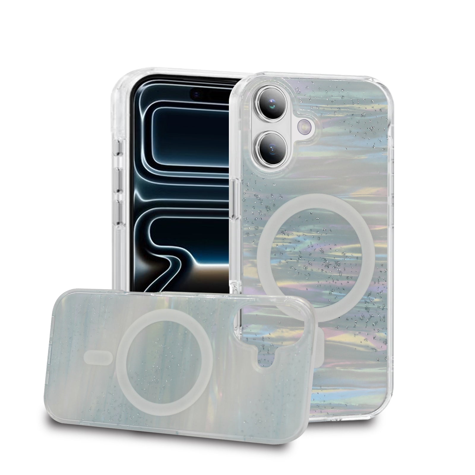 iPhone Magsafe Pattern Ocean Sunset Case - iPhone 17 Series