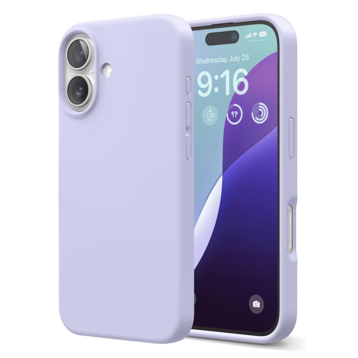 Silicone Rubber Case Purple - iPhone Cases