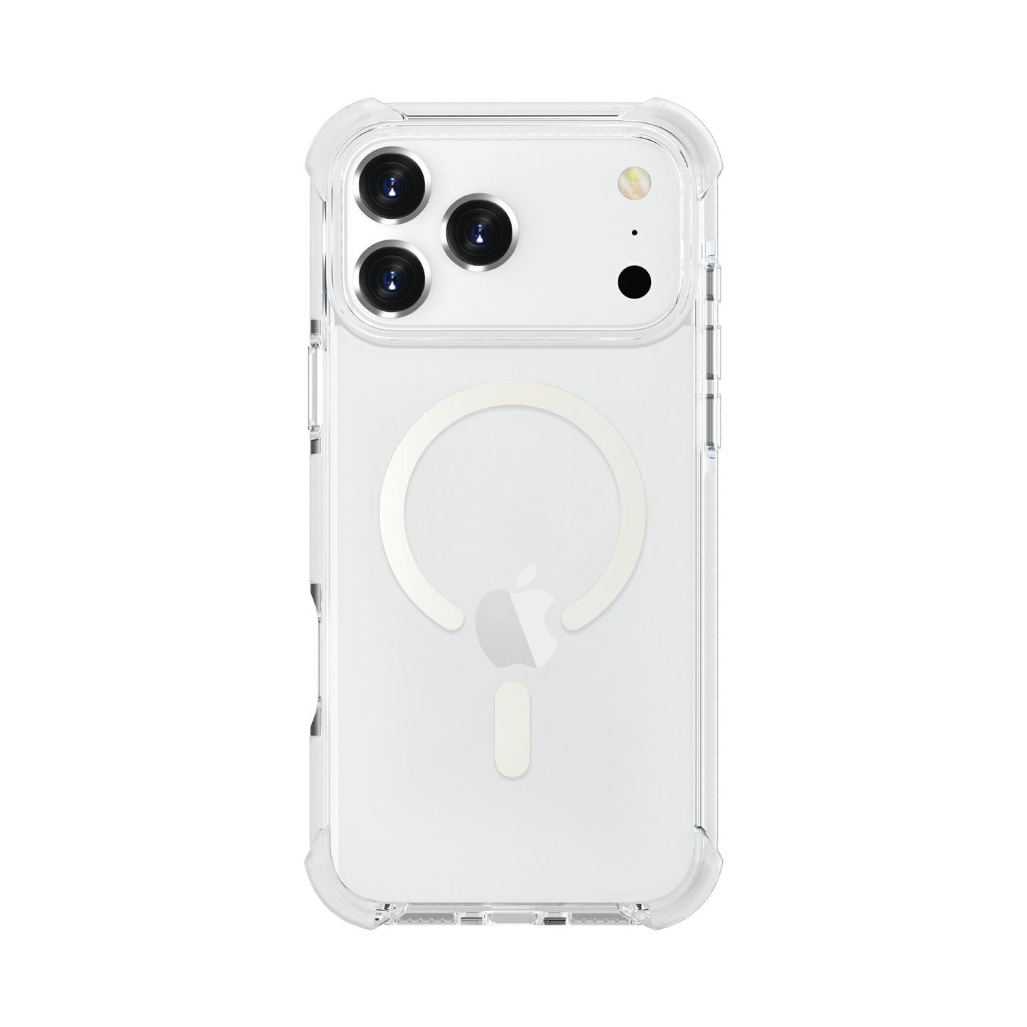 Nebula Clear Back Tough MagSafe Case for iPhone 17 series - White