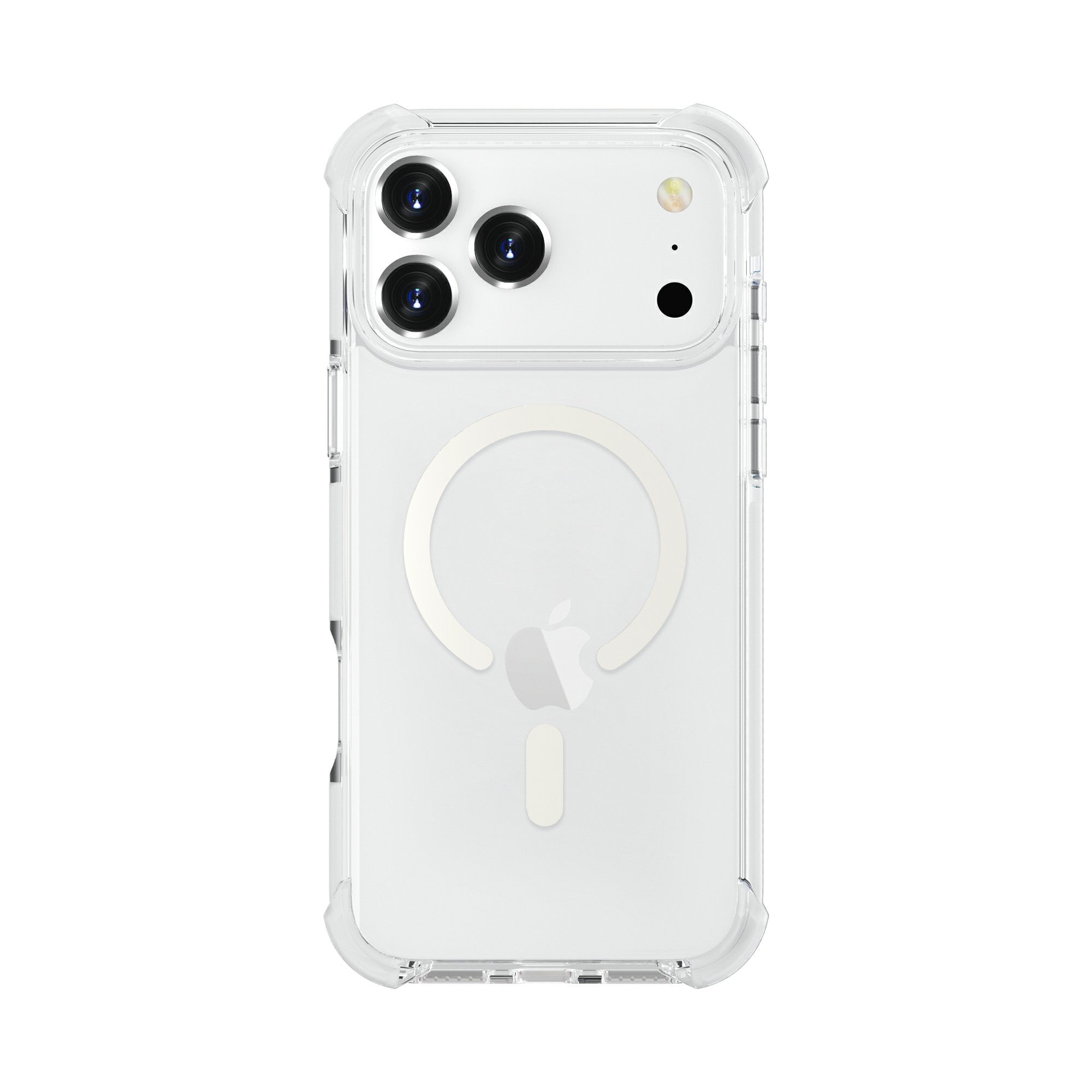 Nebula Clear Back Tough MagSafe Case for iPhone 17 series - White