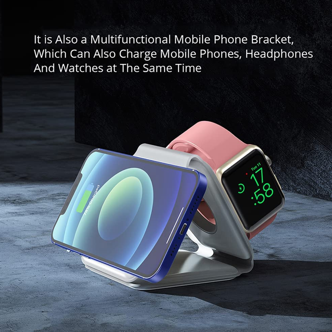 Nebula 3 in 1 Foldable Magnetic Wireless Charger