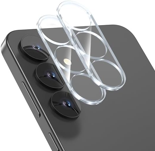 9D Full Camera lens Tempered Glass-Samsung Galaxy S25 / S25 Plus