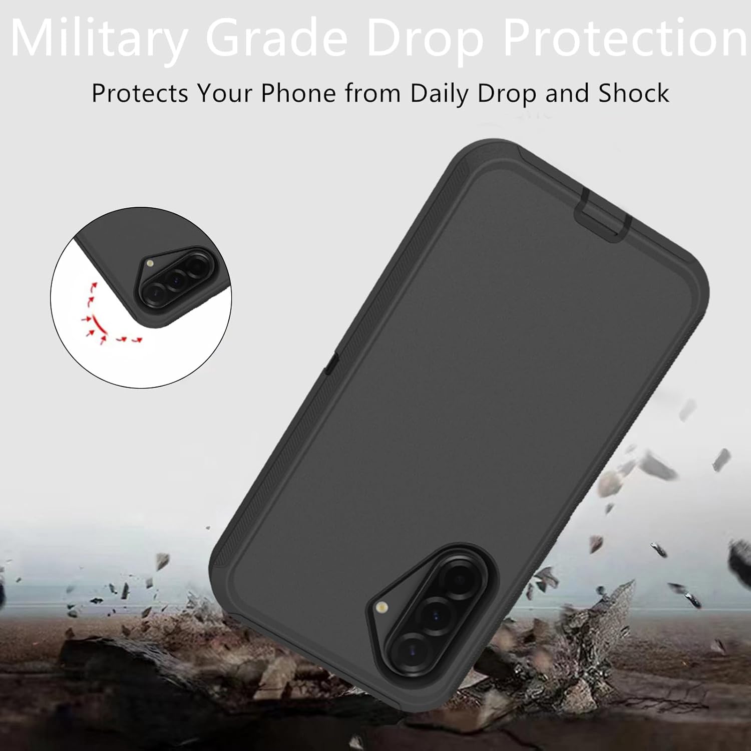 Samsung Galaxy A36/ A56 5G Defender Case Black