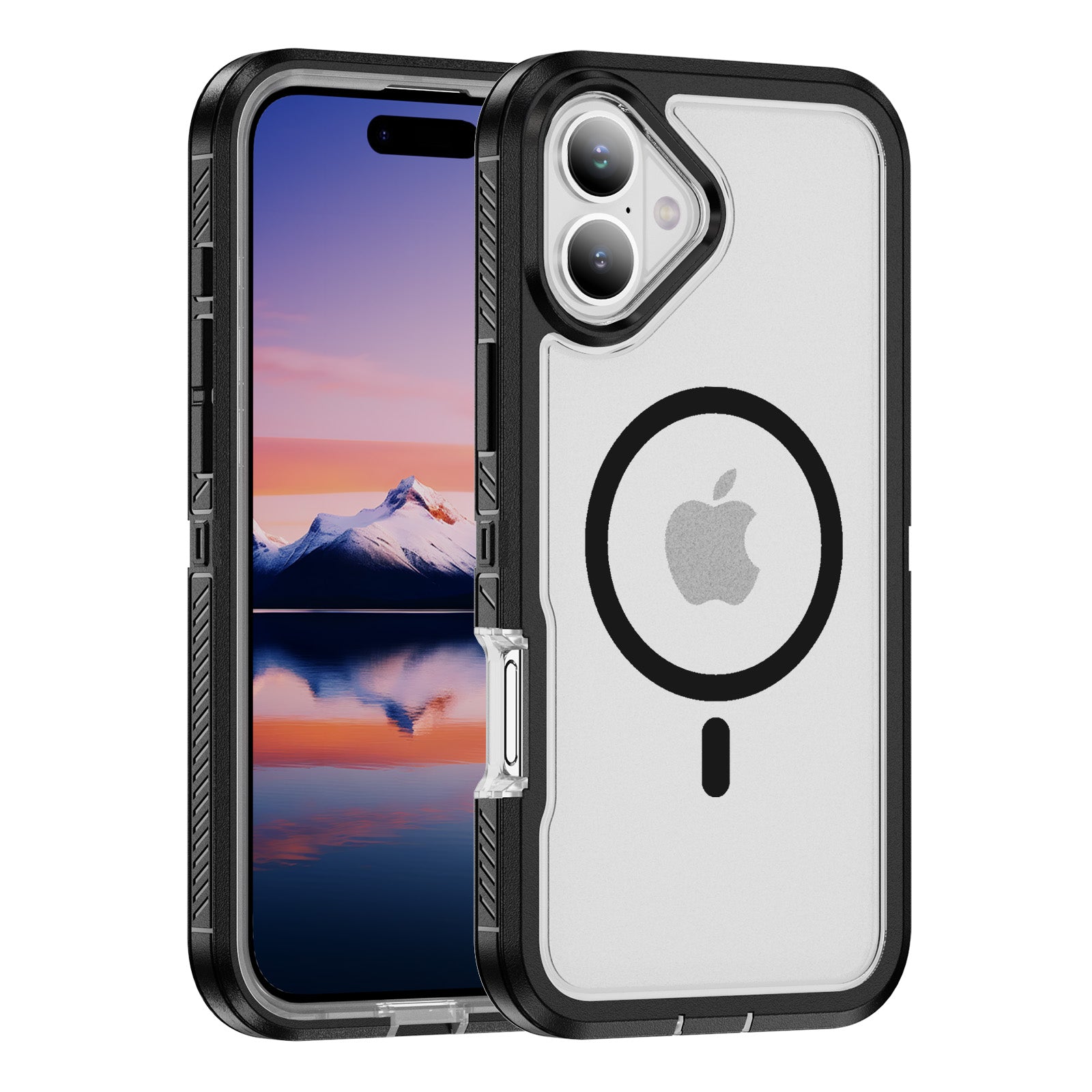 iPhone 17 Eclipse Shield MagSafe Case - Black Clear