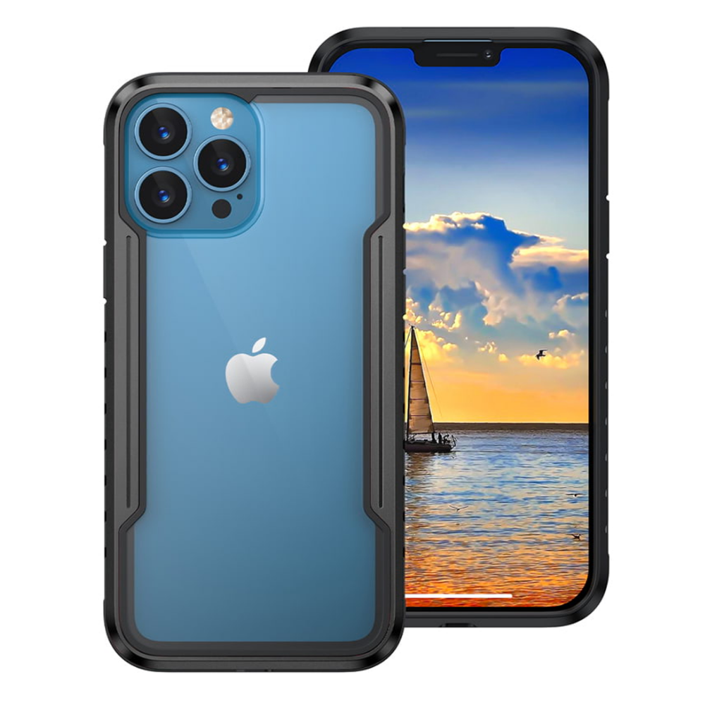 Nebula iPhone 16 Clear Protective Case Black