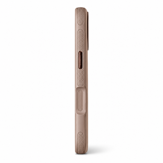 iPhone 17 Magnetic Matte Protective Case-Sand Gold