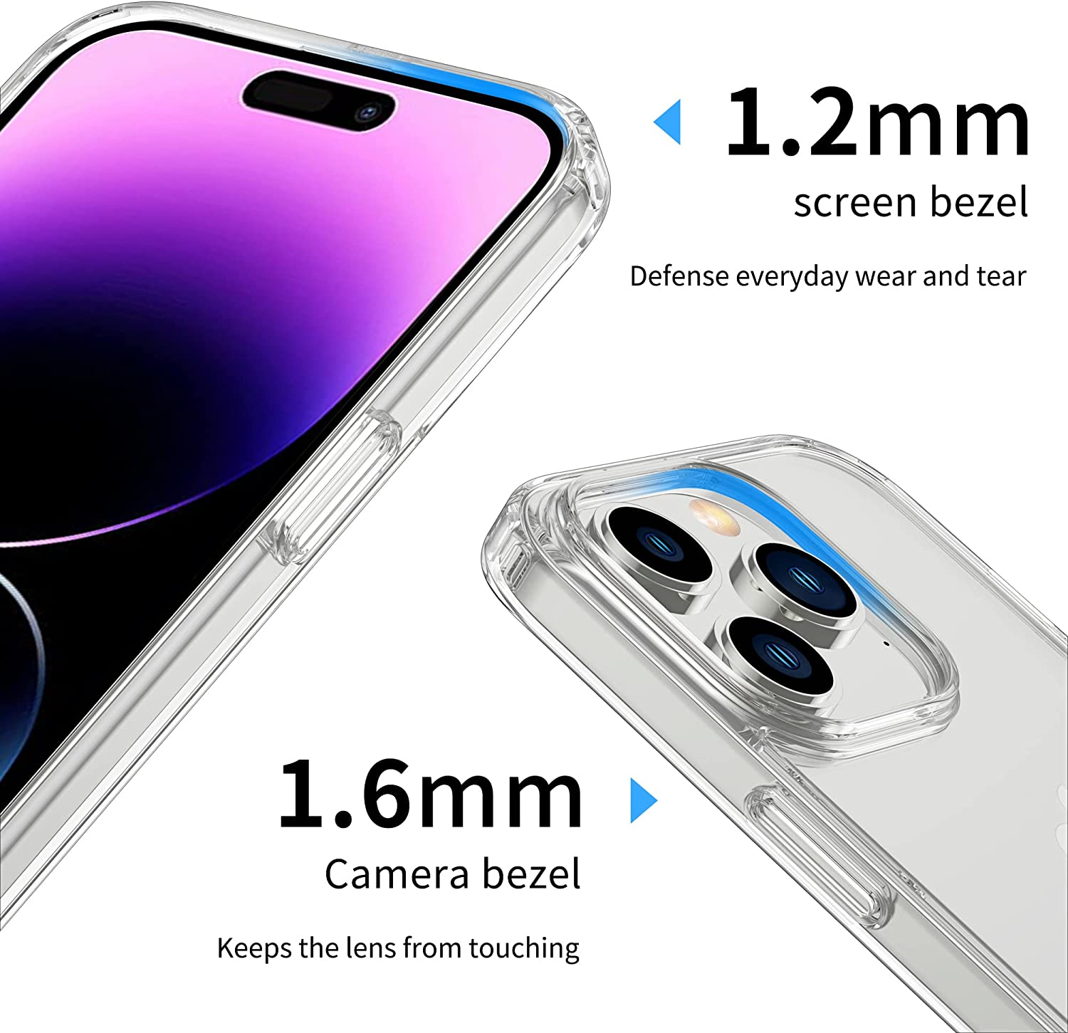 TPU Jelly Clear Case for iPhone