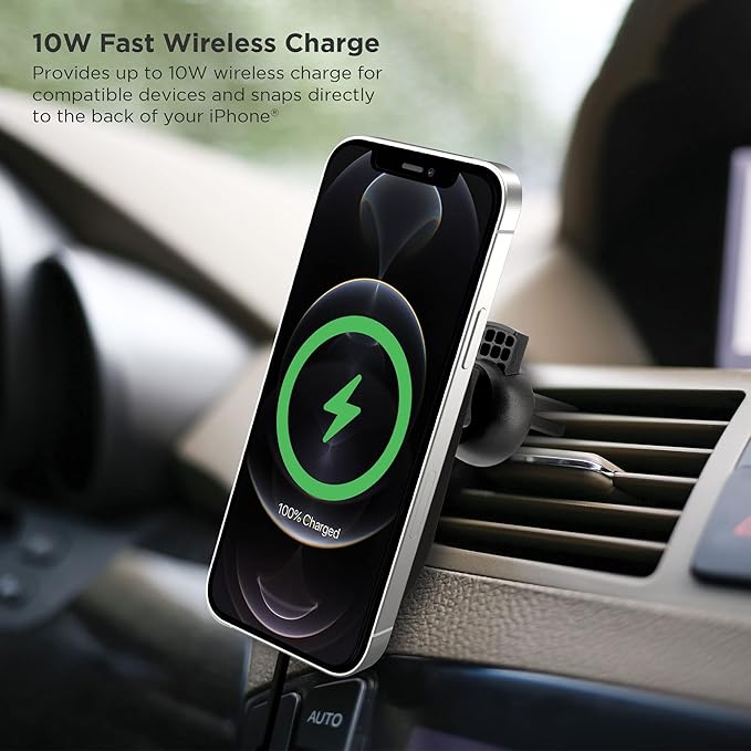 15W Magnetic Car Wireless Charger Mount Air Vent Phone Stand Magsafe Car Holder