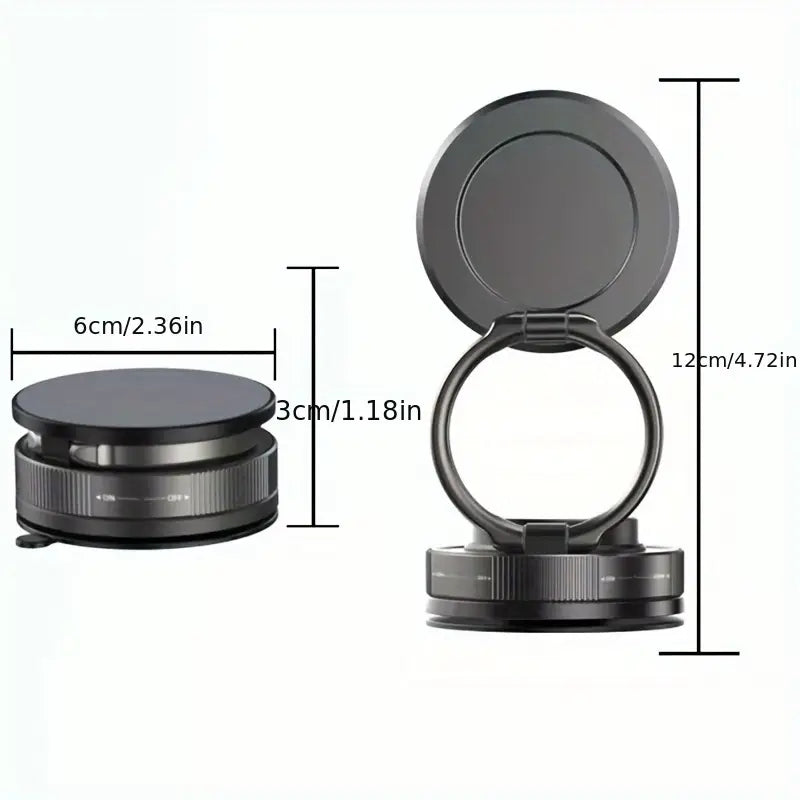 Magnetic Vacuum Suction Phone Holder