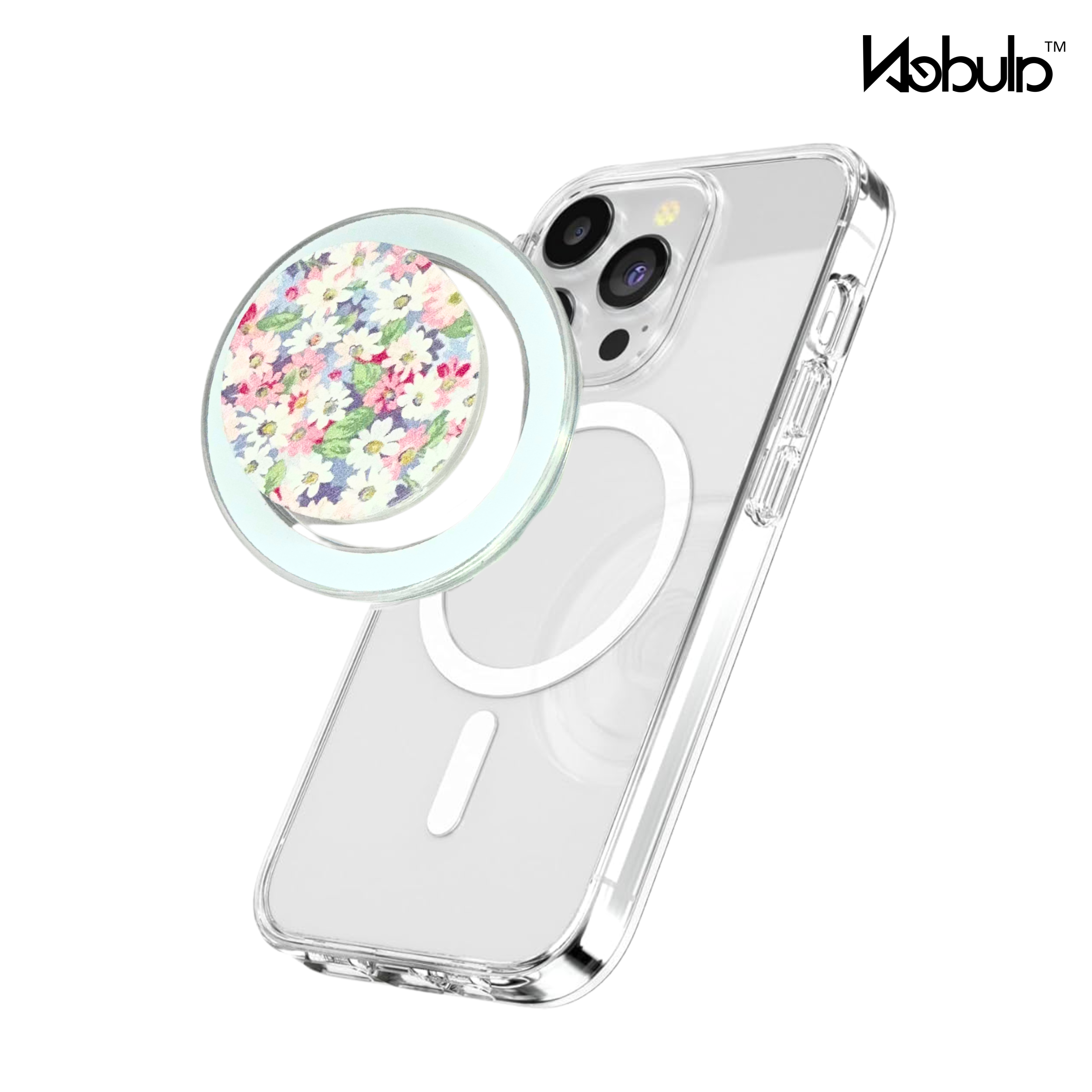 GripPro Magnetic Phone Ring Daisy Flower