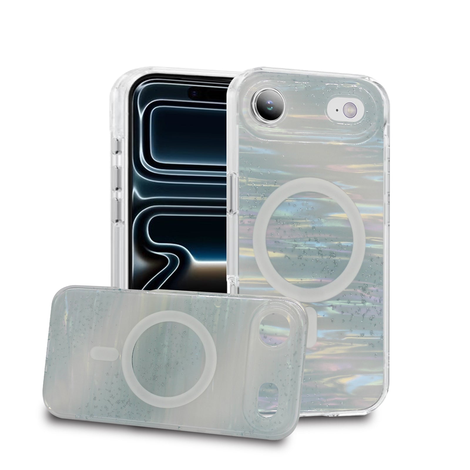 iPhone Magsafe Pattern Ocean Sunset Case - iPhone 17 Series