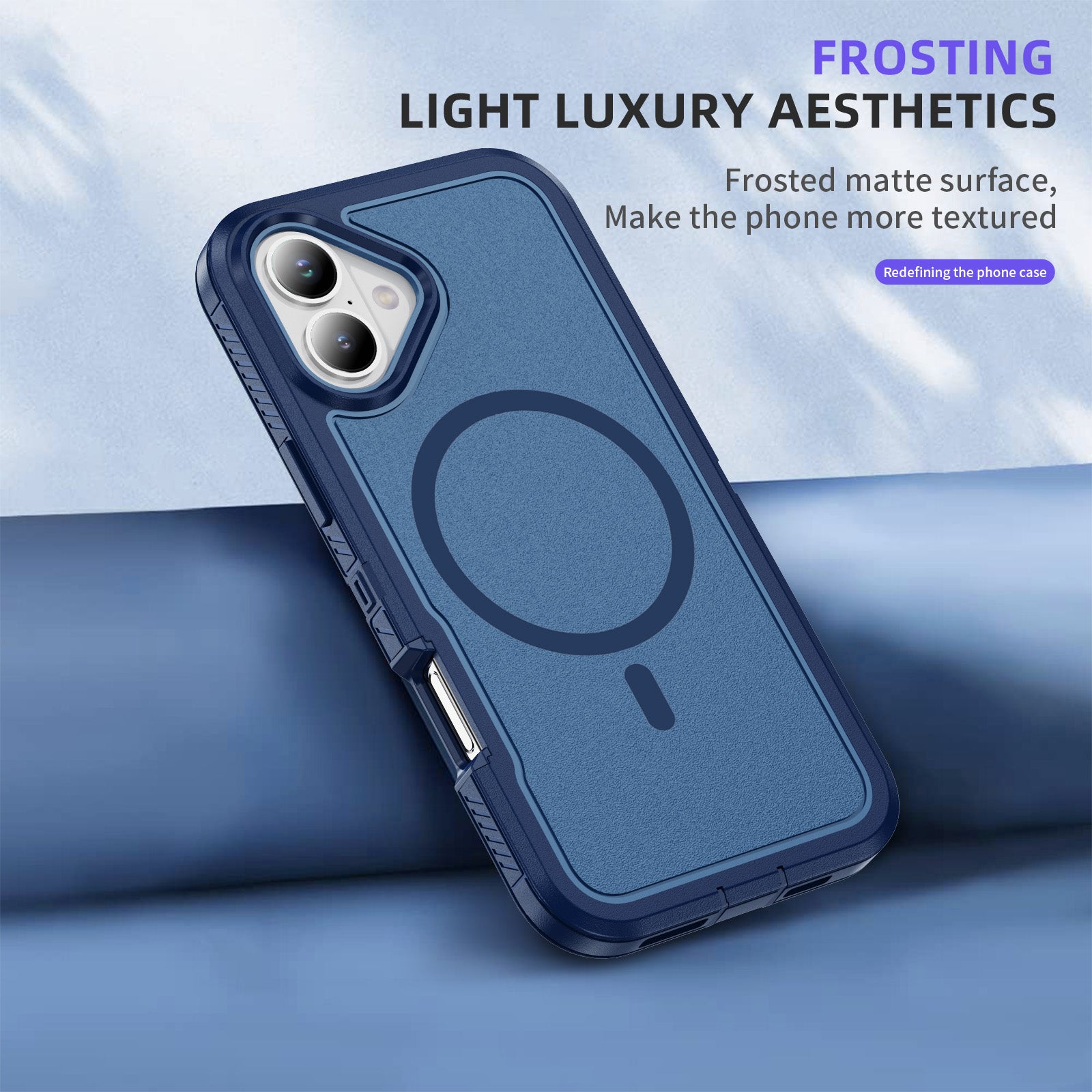 iPhone 17 Eclipse Shield MagSafe Case Blue