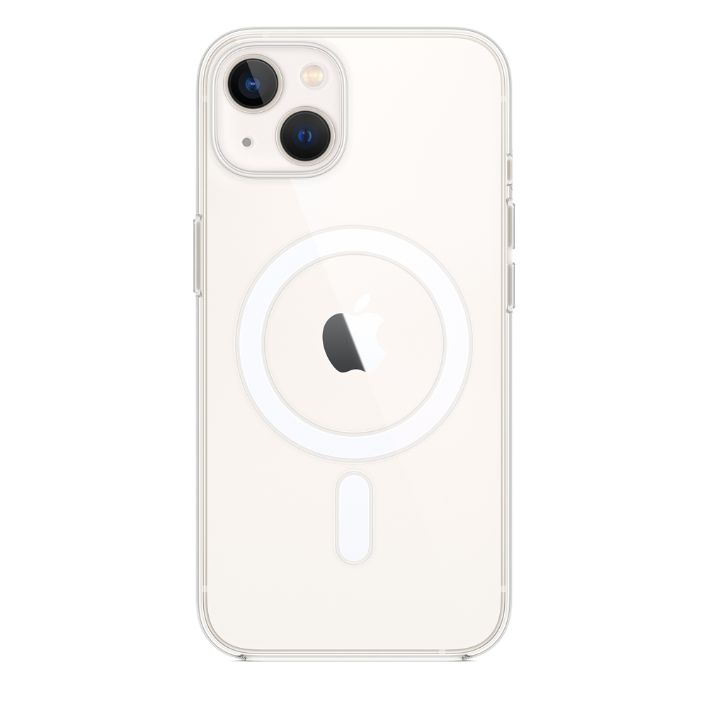 Magnetic Back Cover Clear Case for iPhone