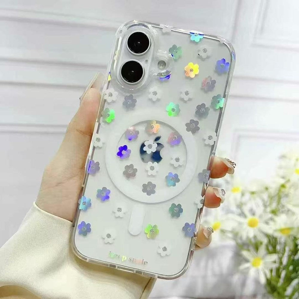 iPhone Magsafe Pattern Aurora Blossom Case - iPhone 17 Series