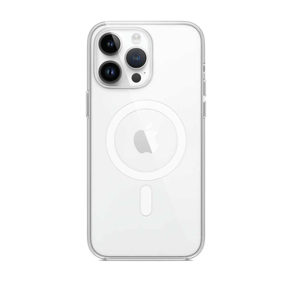 Magnetic Back Cover Clear Case for iPhone