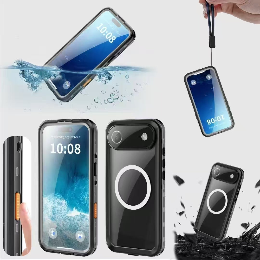iPhone 17 Air MagSafe Waterproof Case Black