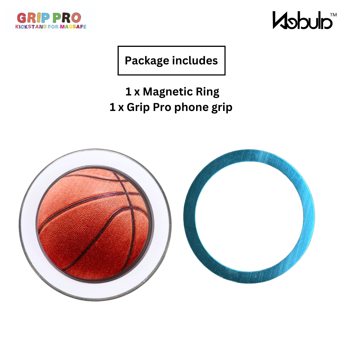 GripPro Magnetic Phone Ring Collection - Fun Designs and Unique Styles