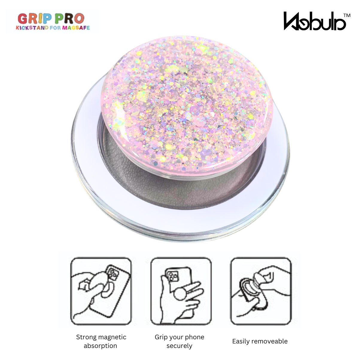 GripPro Magnetic Phone Ring Collection - Fun Designs and Unique Styles