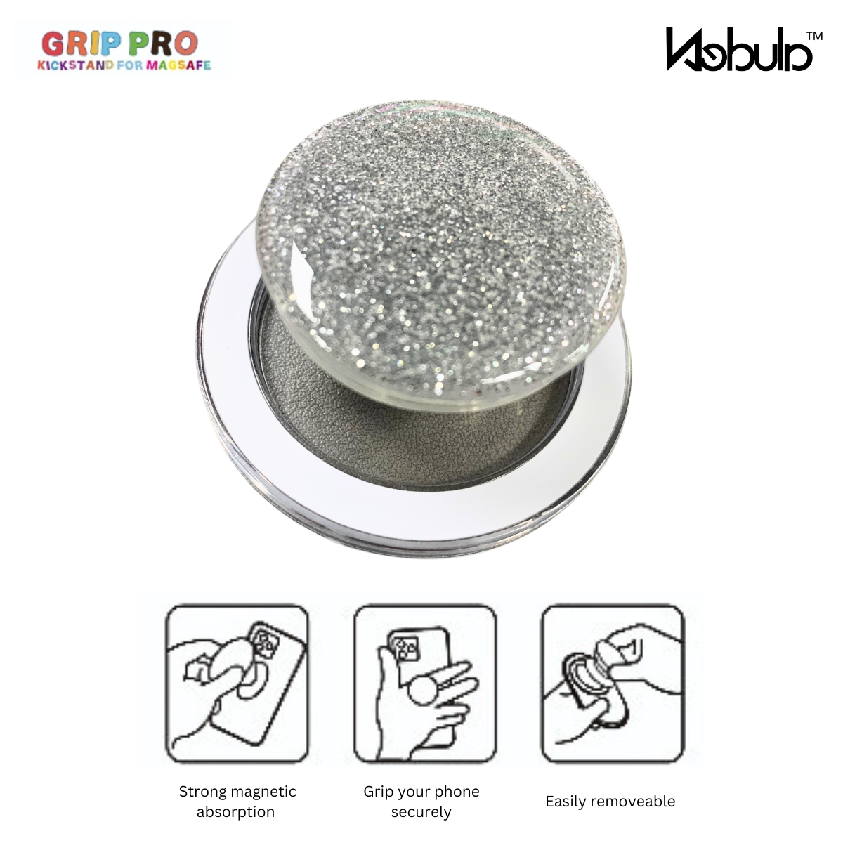 GripPro Magnetic Phone Ring Collection - Fun Designs and Unique Styles