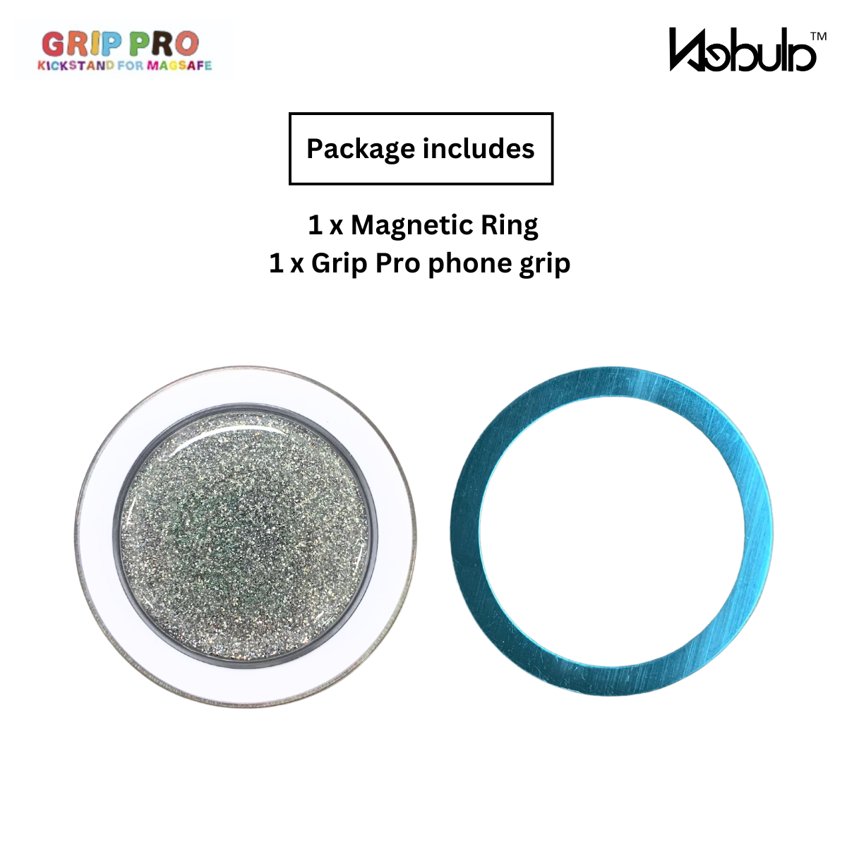 GripPro Magnetic Phone Ring Collection - Fun Designs and Unique Styles