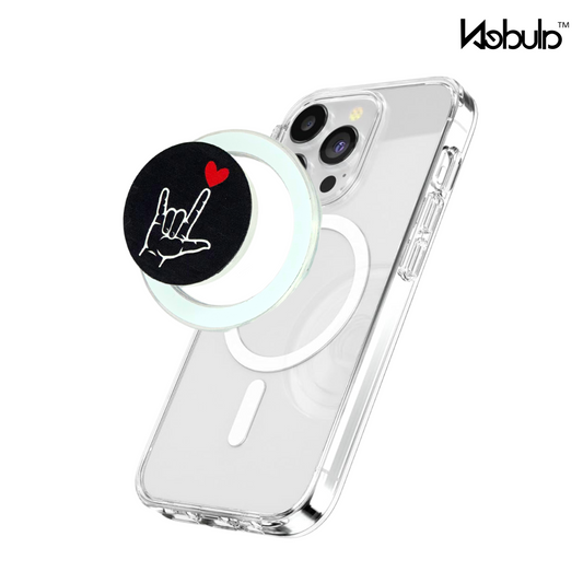 GripPro Magnetic Phone Ring Rock'n'Roll Heart