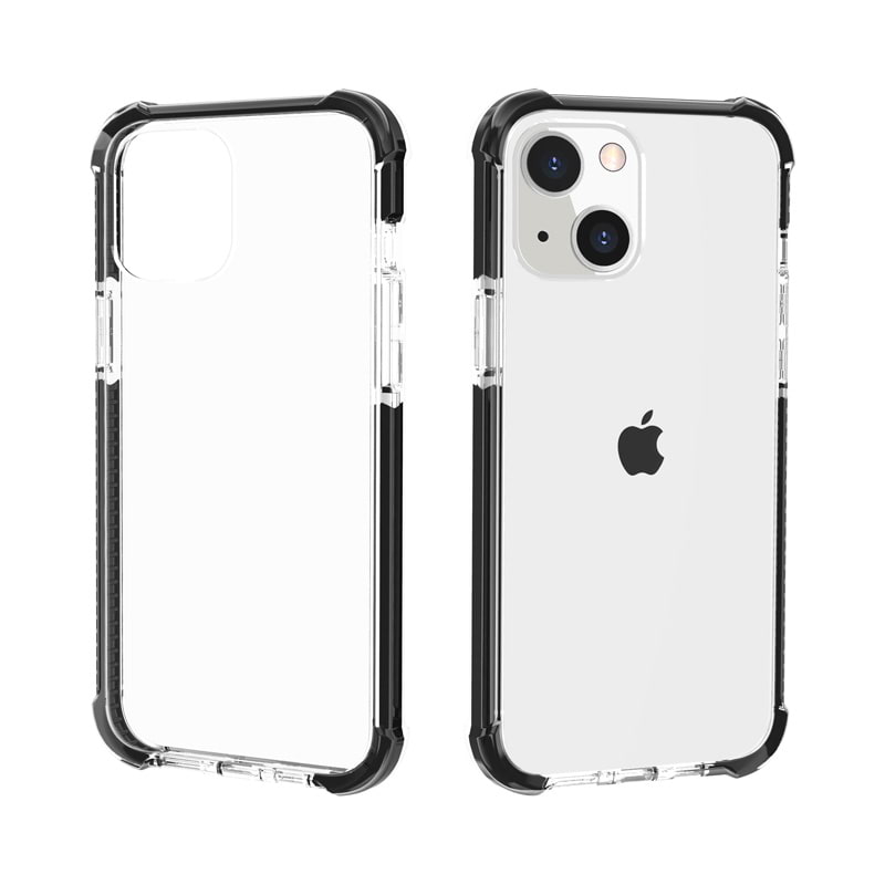 Nebula Clear Back Tough Case Black - iPhone Cases