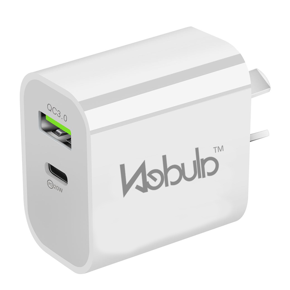 Nebula 20W Dual USBA+C Wall Charger