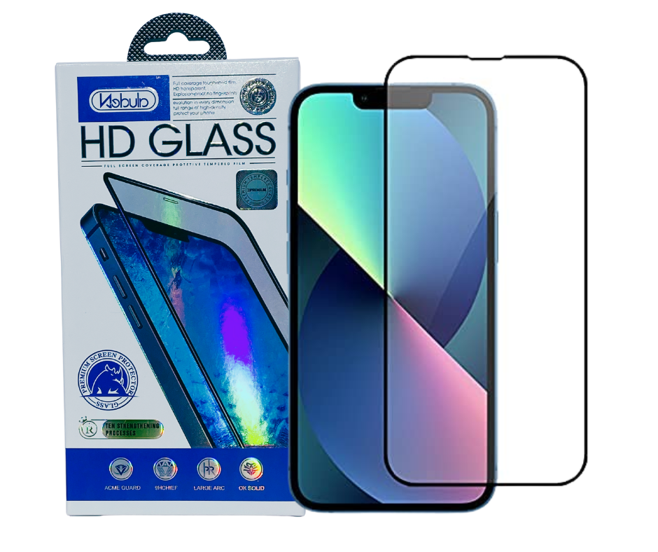 Nebula 6D Full Coverage Glass Screen Protector for iPhone Models