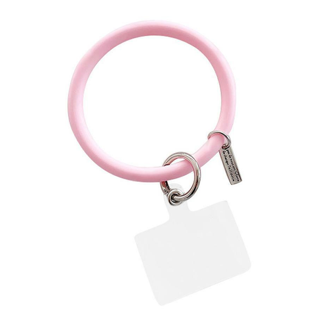 Silicone Phone Wrist Ring Holder - Baby Pink