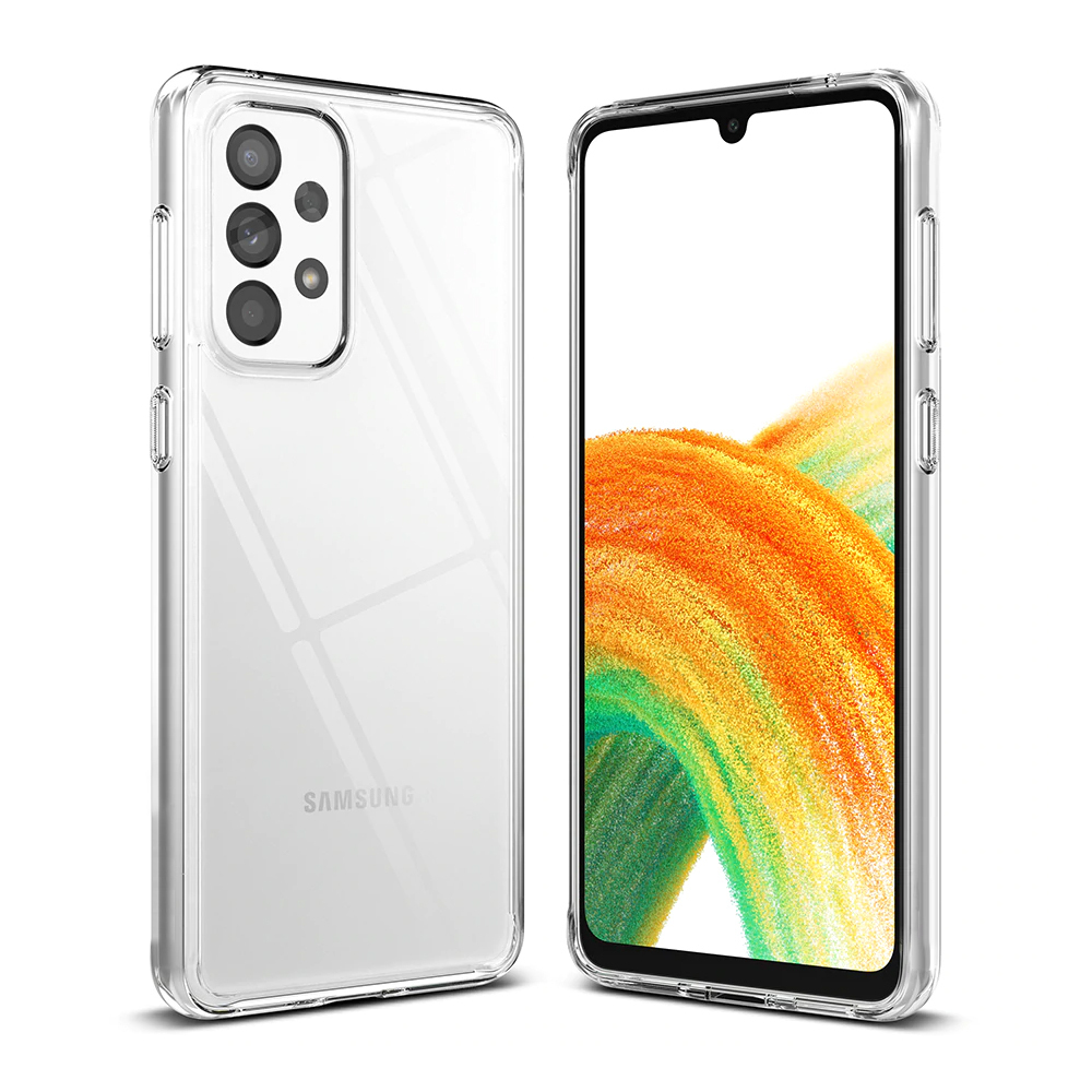 Samsung A33 5G Jelly Back Cover Clear