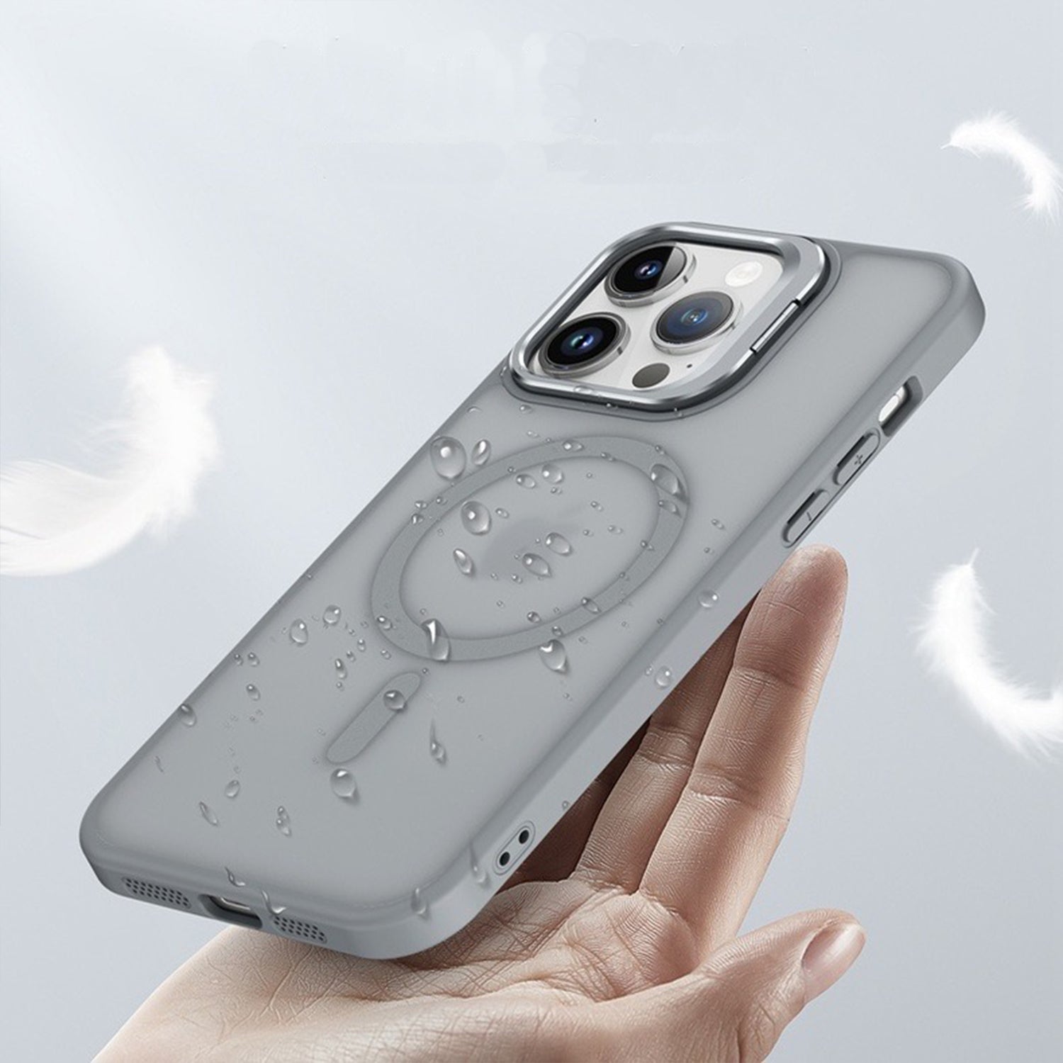 Nebula Snap Magsafe Case for iPhone 17 Series - Grey