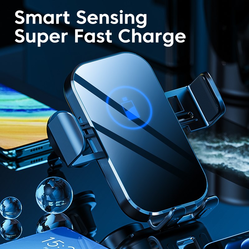 X10 Smart Sensor Wireless Car Charger Black