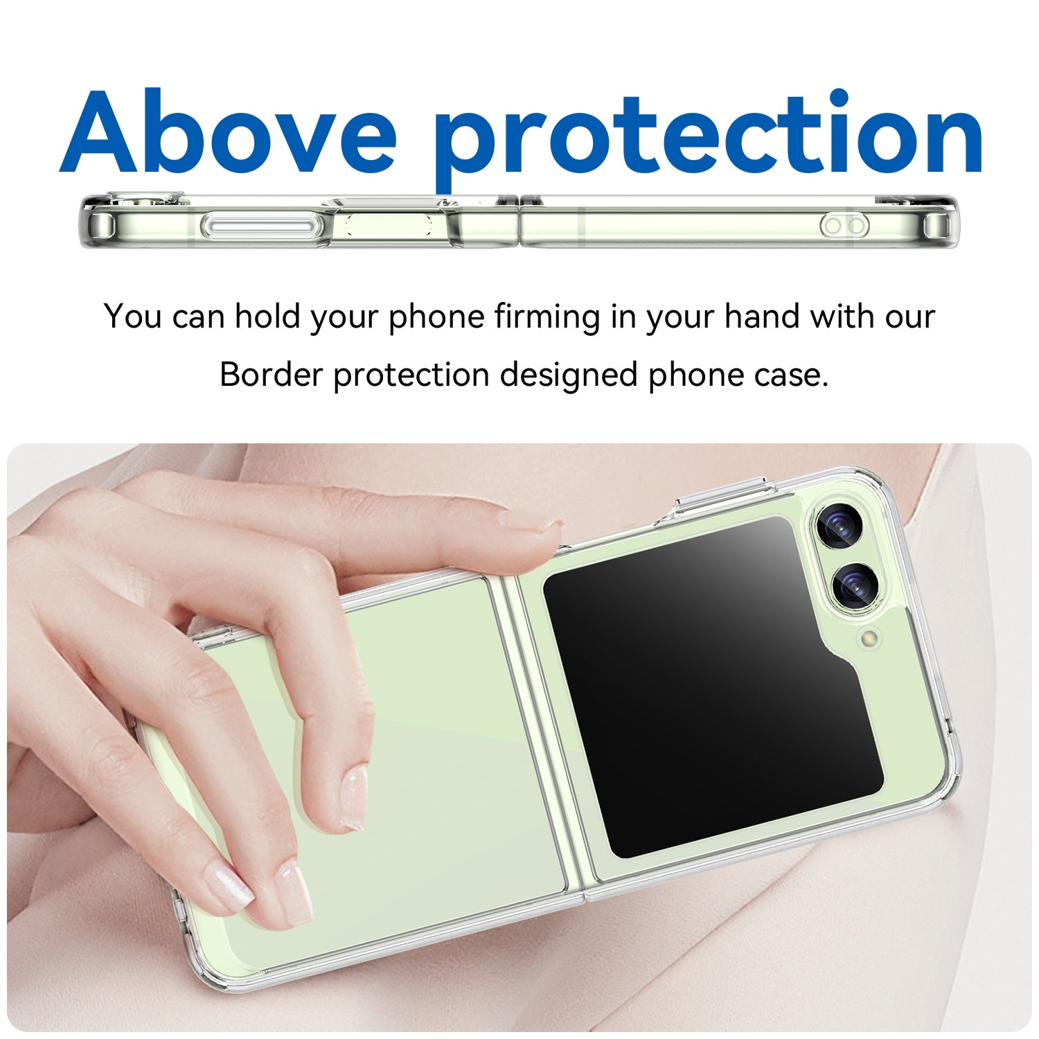 Samsung Galaxy Z Flip 5 5G Clear TPU Case