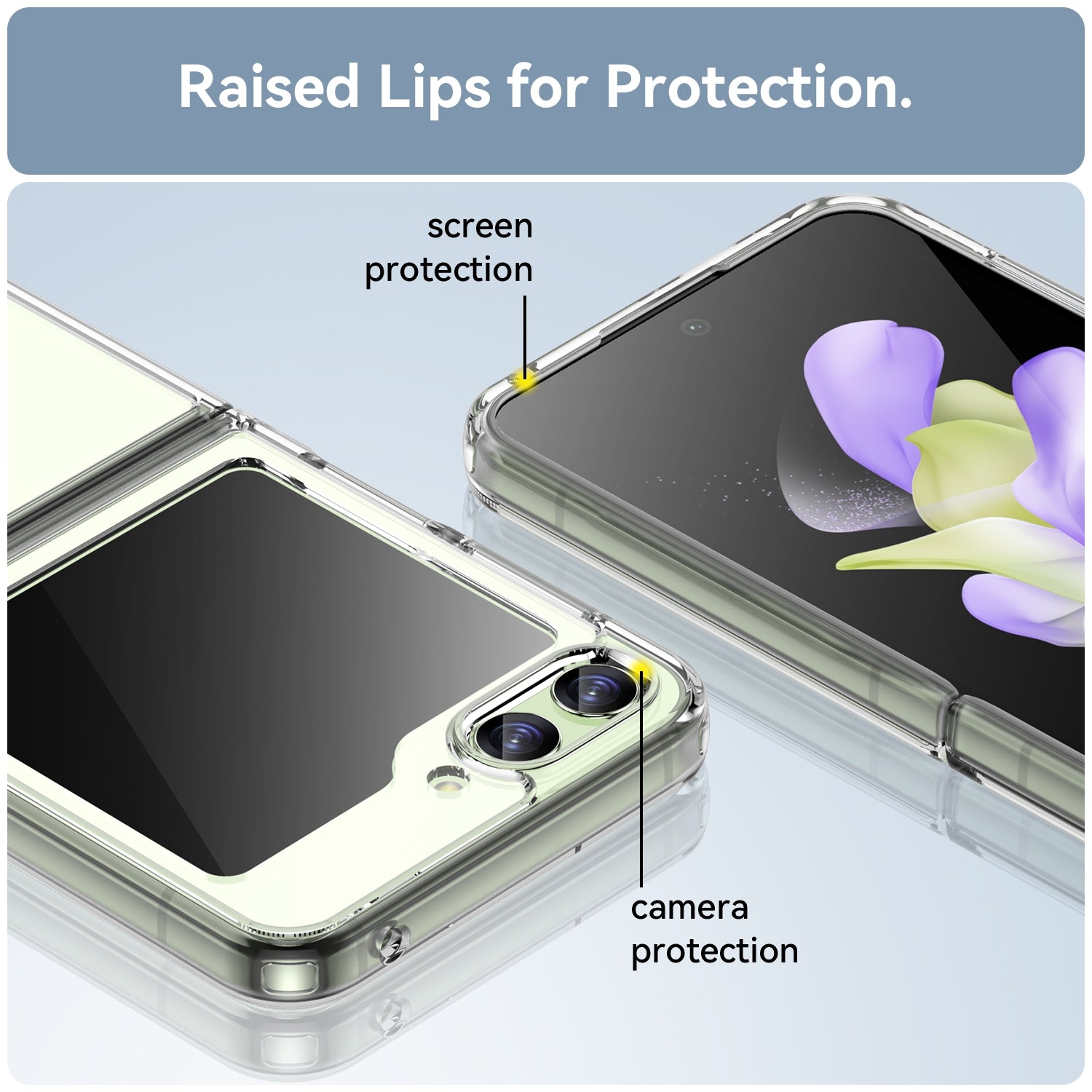 Samsung Galaxy Z Flip 5 5G Clear TPU Case