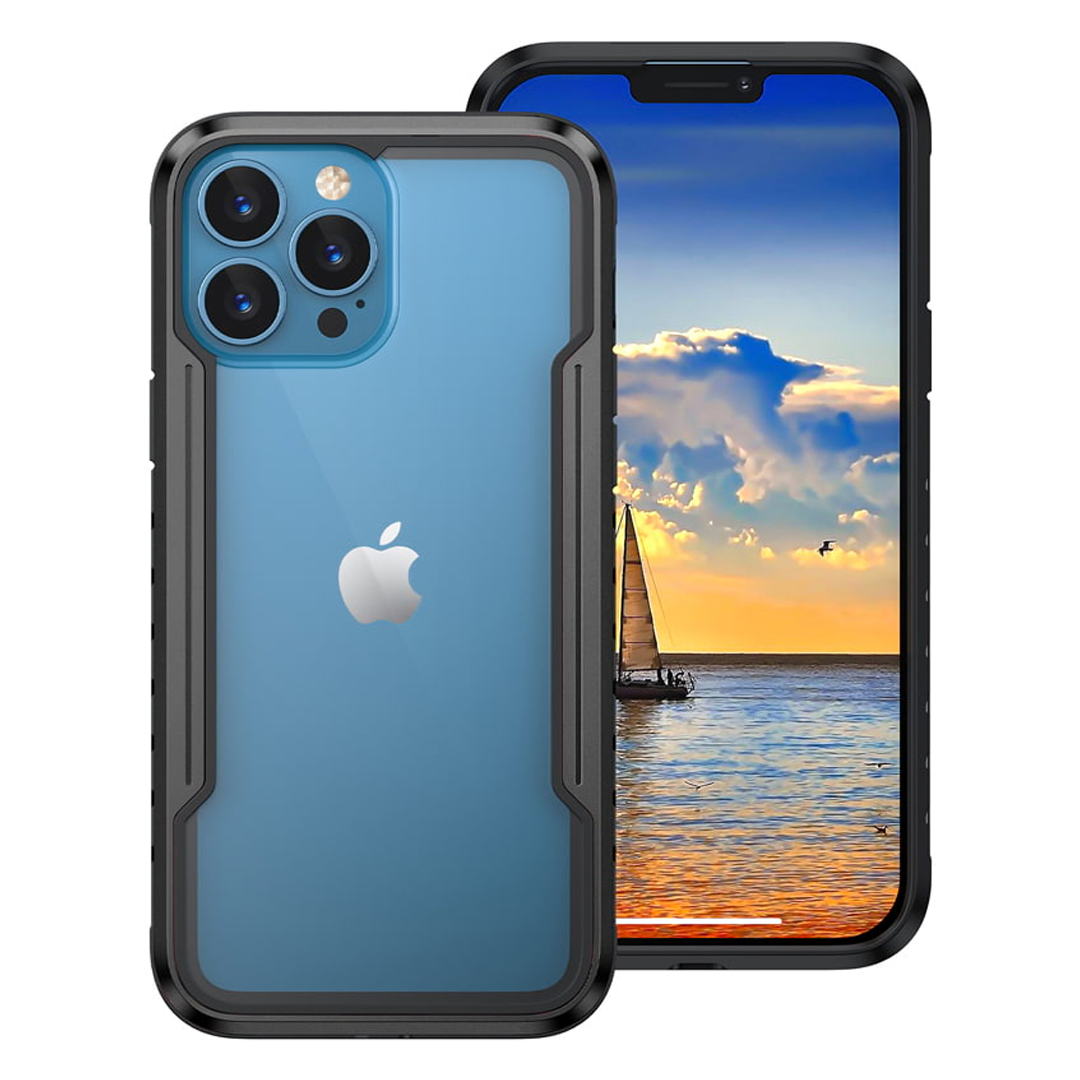 Nebula Military Shield & Clear Protective Phone Cases for iPhone