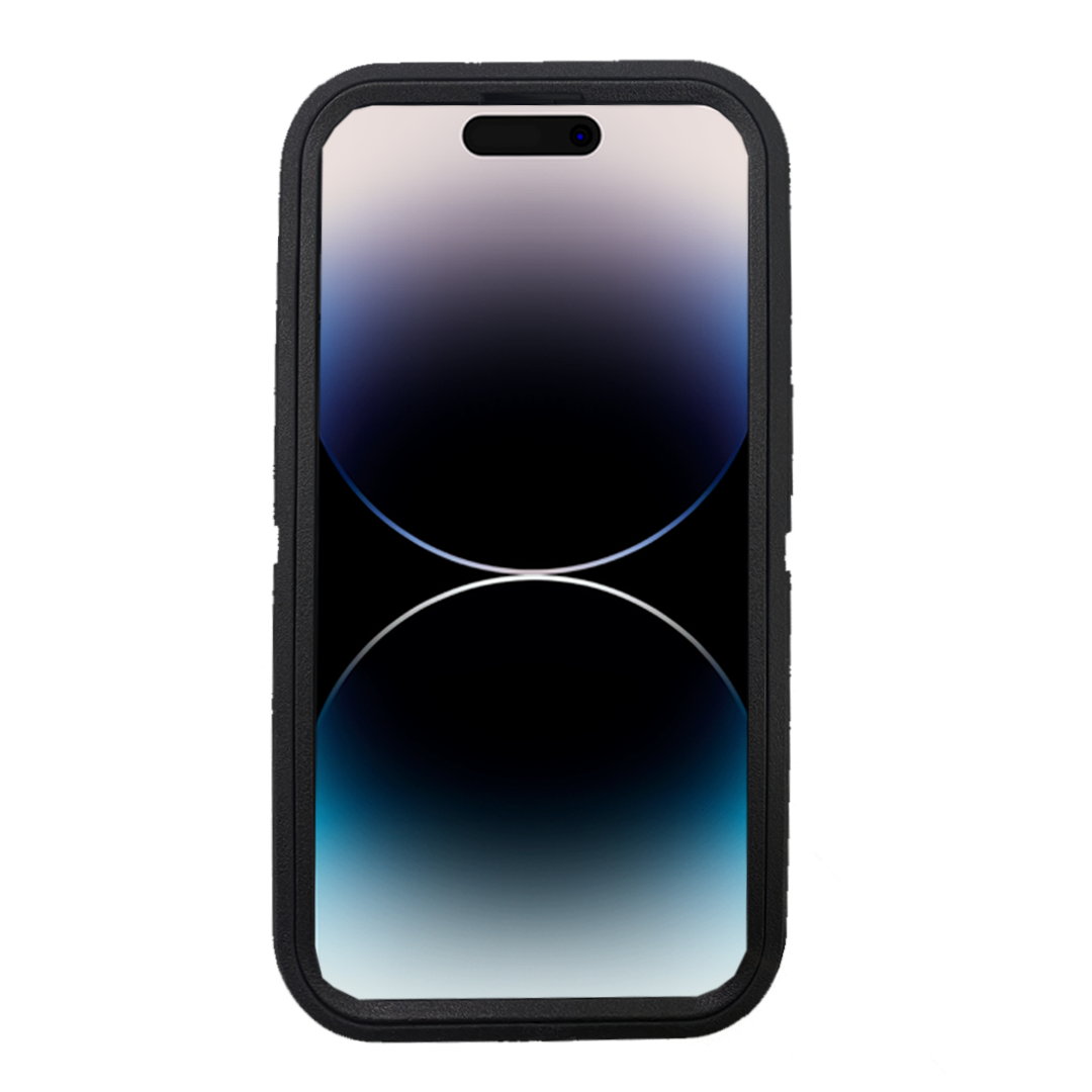 Triple Layered Guard Series iPhone 17 – Ultra Protective, Shockproof, Scratch-Resistant Phone Cover (Black)