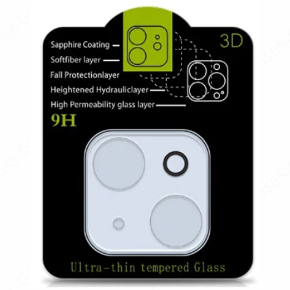 9H Full Camera Lens Tempered Glass for iPhone Models