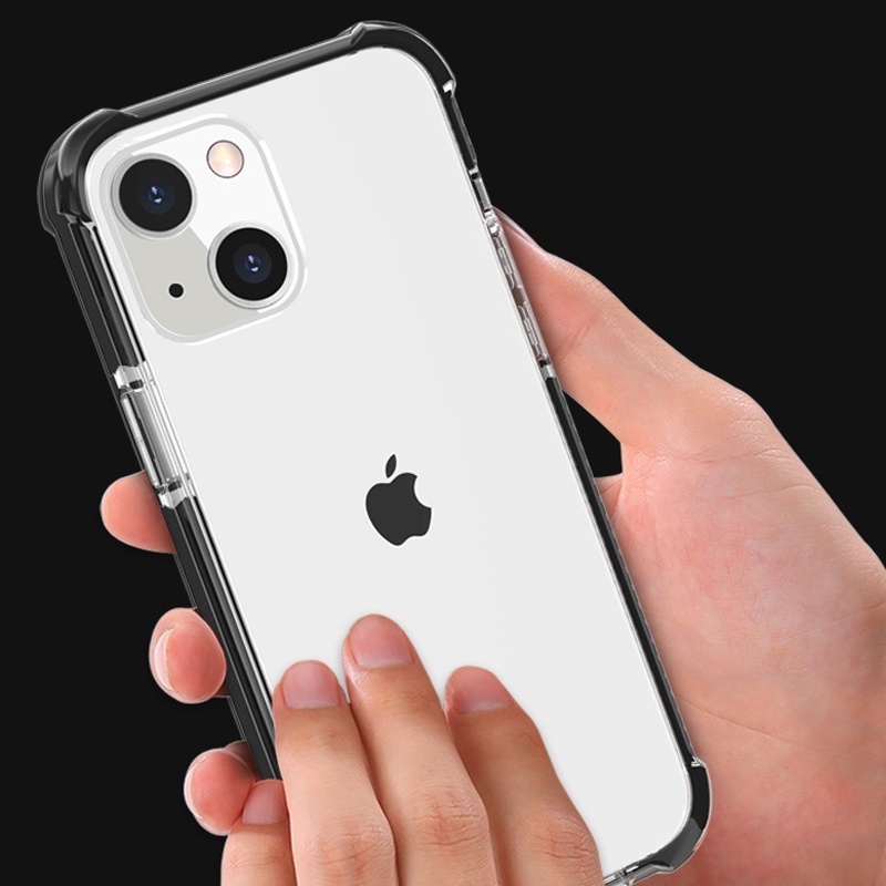 Nebula Clear Back Tough Case Black - iPhone Cases