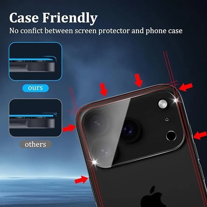 9H Full Camera Lens Tempered Glass for iPhone Models