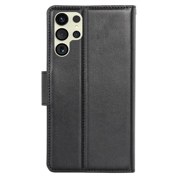 Samsung Galaxy S26Ultra Nebula Flip Leather Wallet Case Black