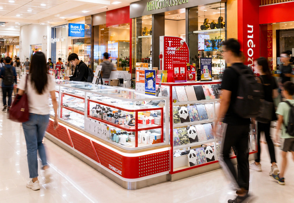Illustrative in-store product consultation