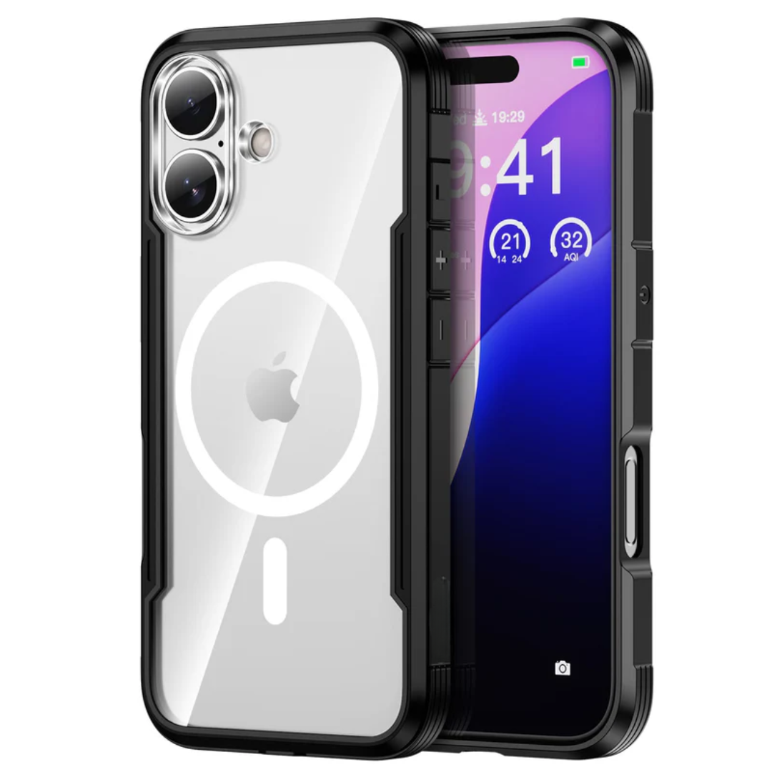 Nebula iPhone 17 Clear MagSafe Protective Case Black