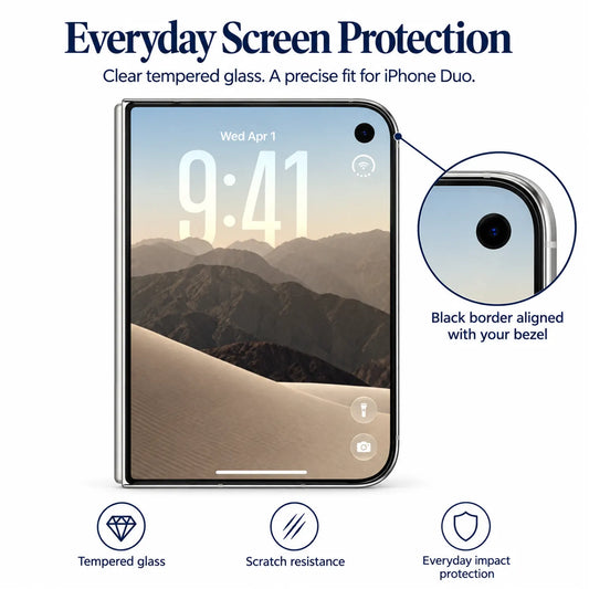 6D Full Glass Screen Protector-iPhone Duo
