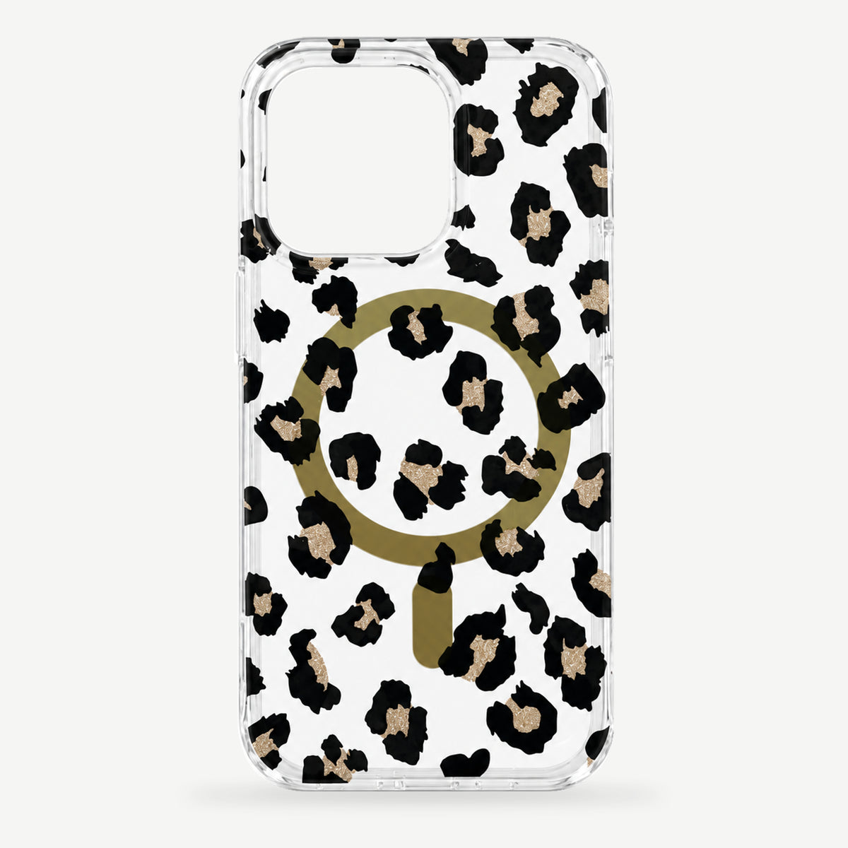 Magsafe Pattern Golden Leopard Case