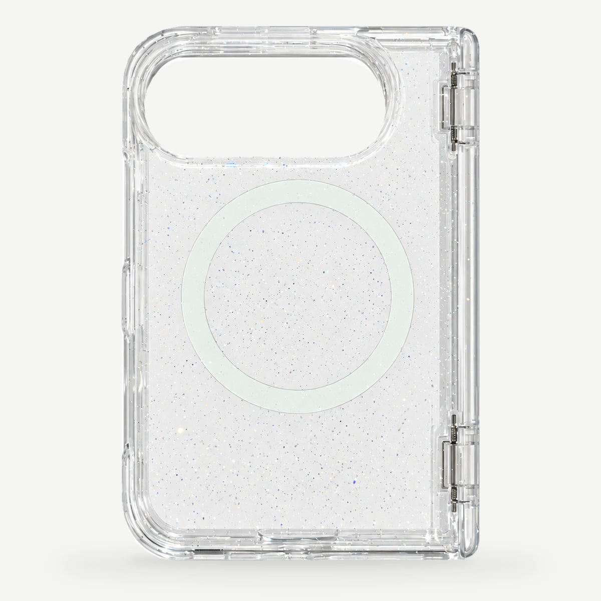 iPhone Duo Clear Back Tough MagSafe Crystal Sparkling Case