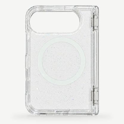 iPhone Duo Clear Back Tough MagSafe Crystal Sparkling Case