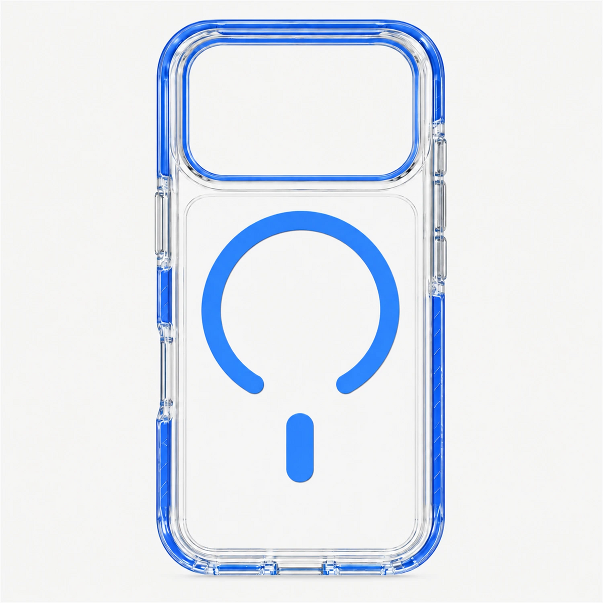 T SHINE AeroBeam Clear-Back Tough MagSafe Case for iPhone 18 Pro Max – Light Blue